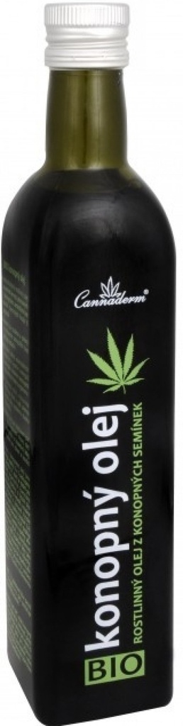 Cannaderm Konopný olej BIO 500ml